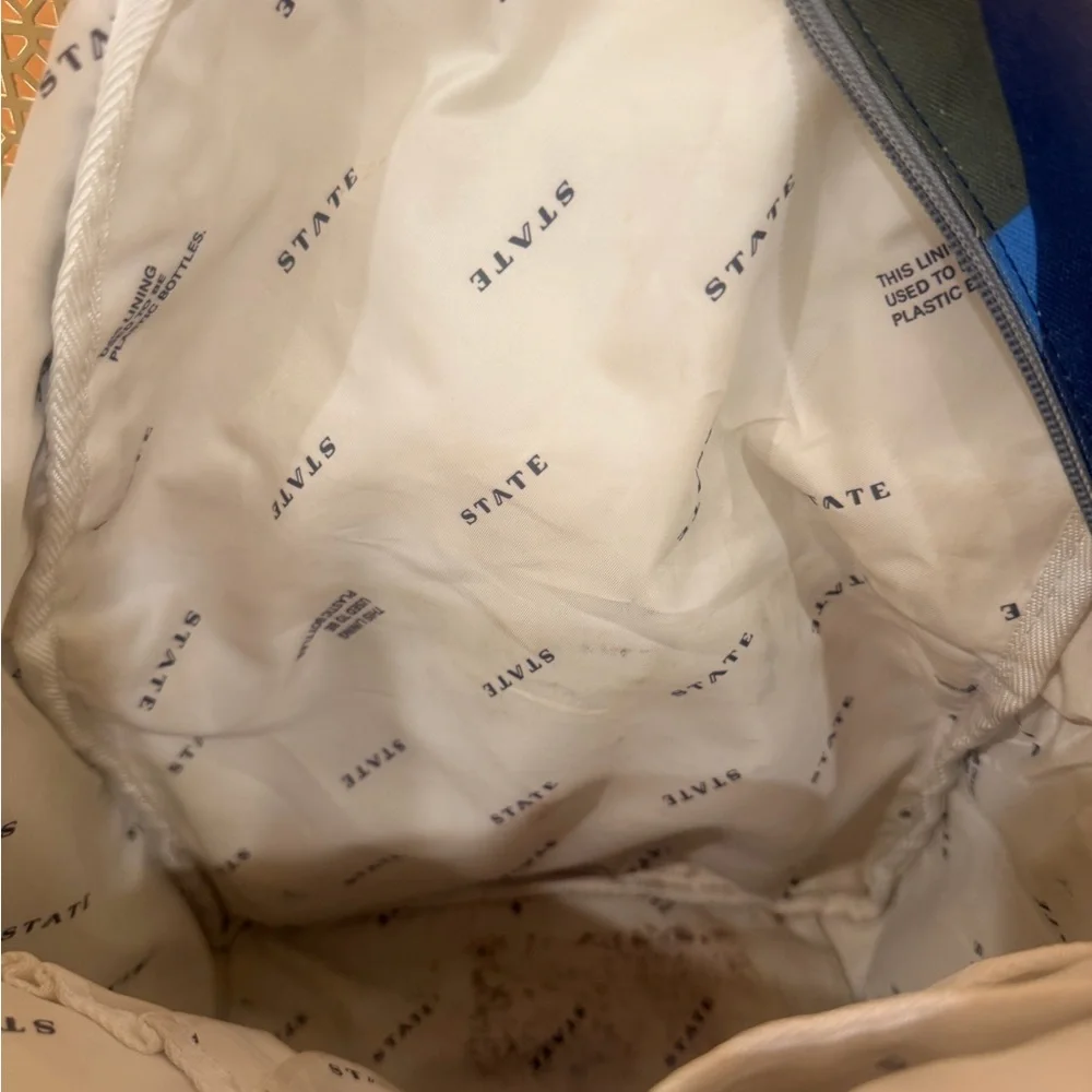 STATE Kane Blue & Green Camo Backpack for kids - Picture 8 of 10